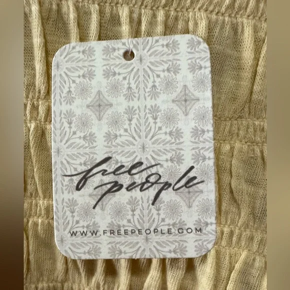 FREE PEOPLE We The Free Sylvie Long Sleeve TEE TOP - Picture 8 of 9